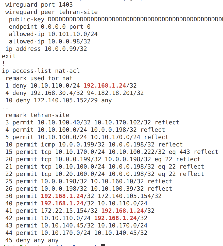 sooshell-filter-config